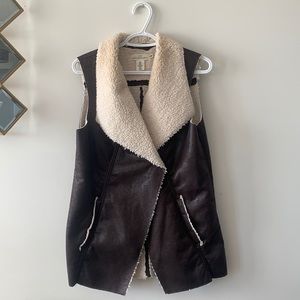 H&M fur vest